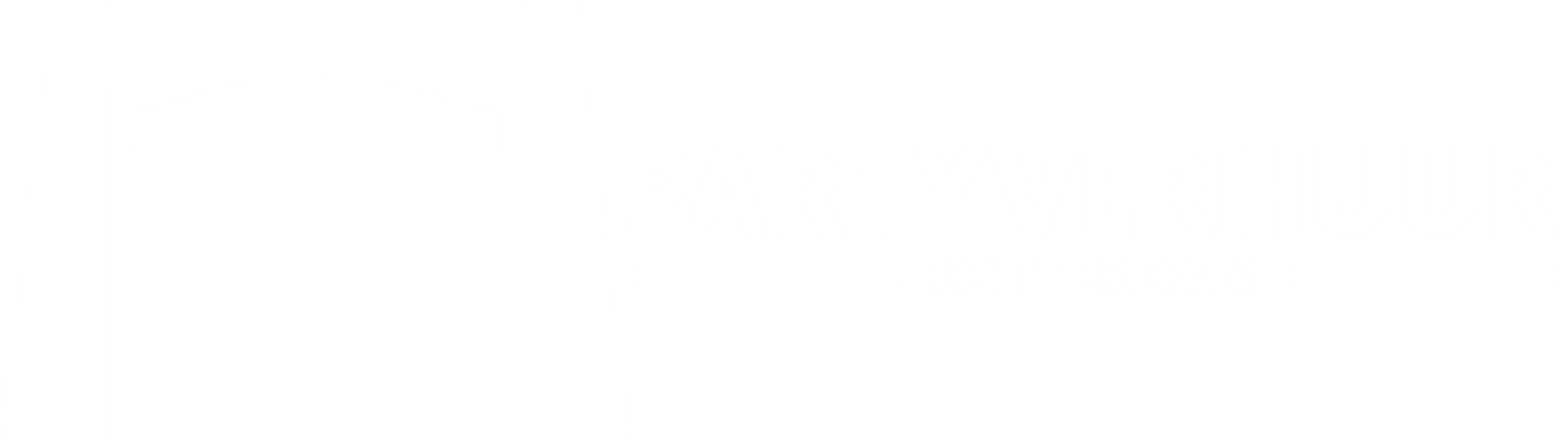 Partyverhuur Rotterdam - logo wit