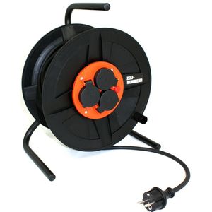 Gezekerde Kabelhaspel 3G2.5 25M Neopr Qwatt pro