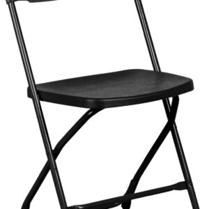 Budget Klapstoel Zwart - Praktisch en Ruimtebesparend