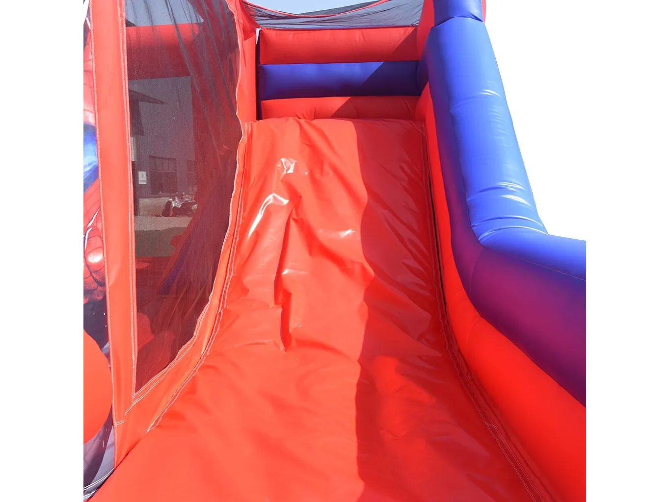 Springkussen Spiderman met glijbaan - Afbeelding 9